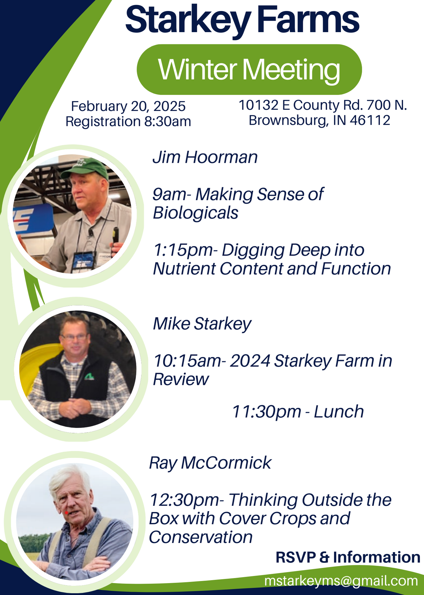 Starkey Farms Winter Meeting ad